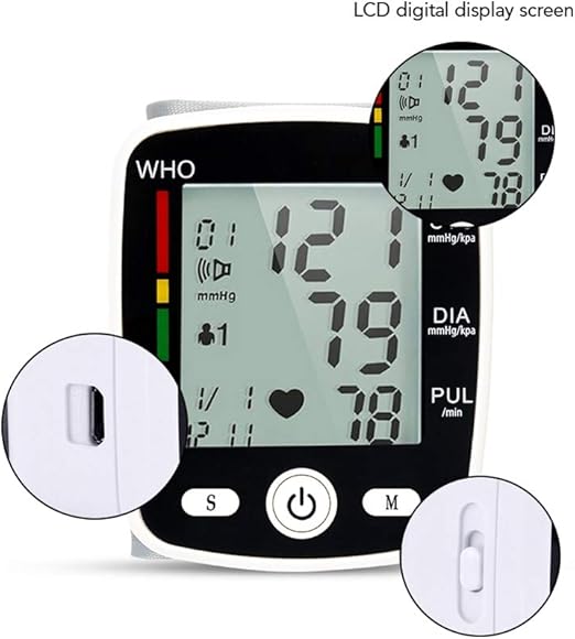 Wrist Blood Pressure Monitor