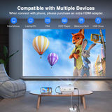 Mini LED Projector 4K